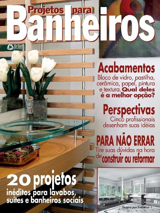 Title details for Projetos para Banheiros by Online Editora - Available